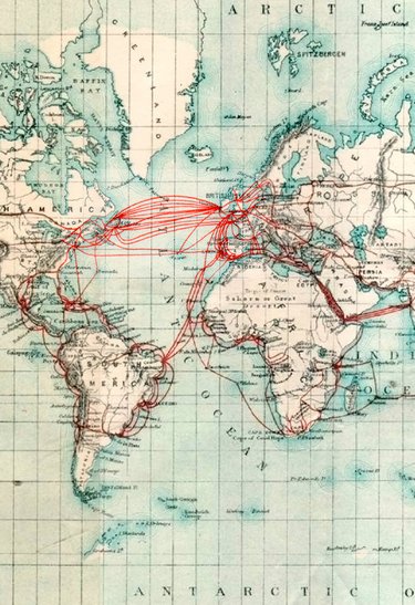 La circulación de la información en el espacio transoceánico