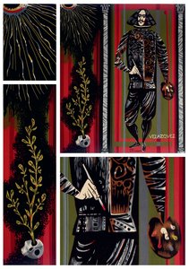 Carnet / CuadernoMarc Saint-Saëns, tapisserie, 1960