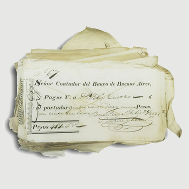 Letras de cambio, libranzas, cheques bancarios