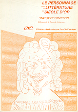 Le personnage dans la littérature du Siècle d'or